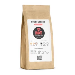 Кофе в зернах Brazil Santos - Arabica 100% 1 кг (Red Hot Coffee Beans) фото