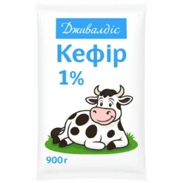 Кефир 1% "Дживальдис" 900 г фото