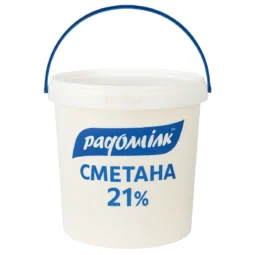 Сметана 21% "Радомілк" 5 кг