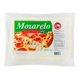 Сир моцарела "Mozarelo" 45% (продукт) "Пані Хуторянка" 1 кг