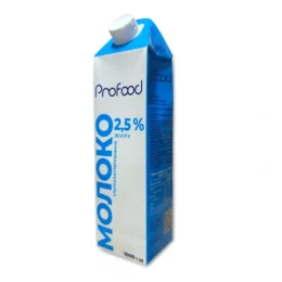 Молоко ультрапастеризованное 2.5% "ProFood" 1000 г фото