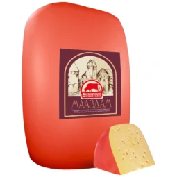Сир твердий "Мааздам" 45% (продукт) "ЖМЗ" 5 кг