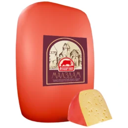 Сыр твердый "Мааздам" 45% (продукт) "ЖМЗ" 5 кг фото
