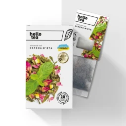 Чай трав'яний "Зелена м'ята" Hello Tea