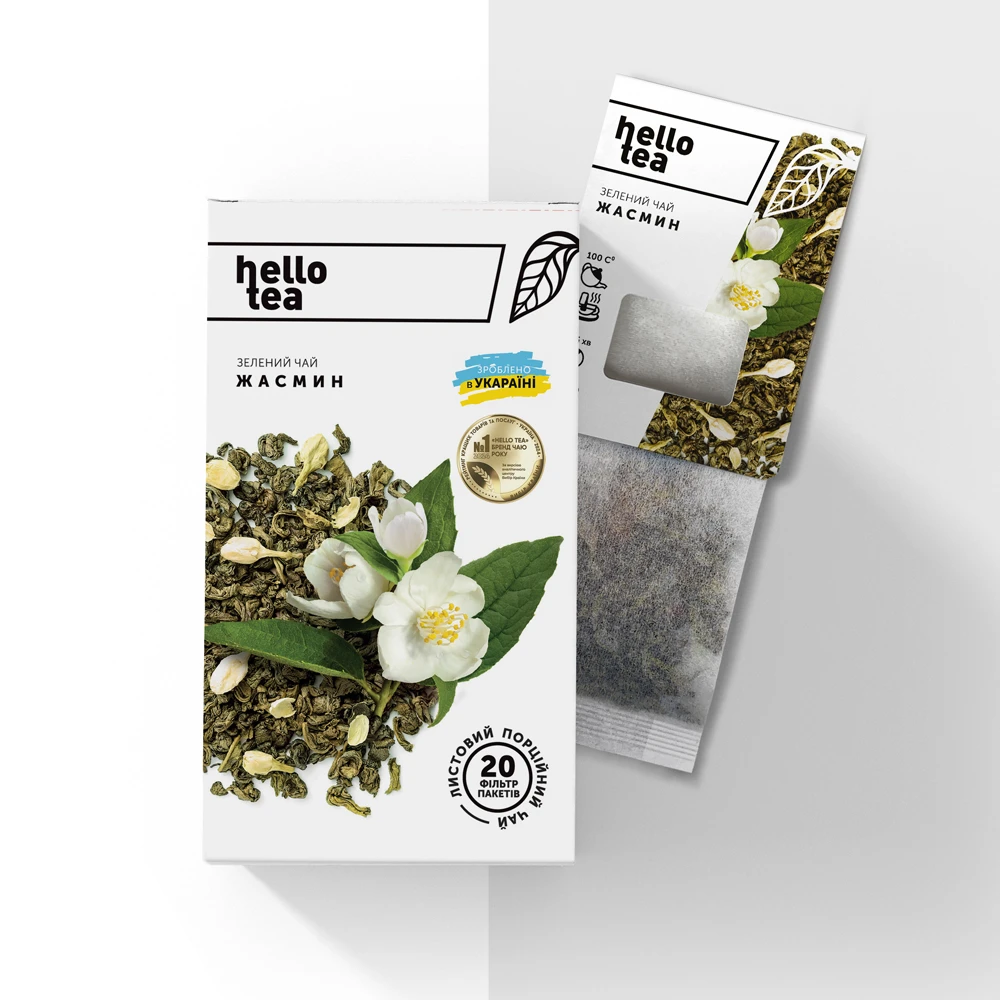 Чай зелений "Жасмин" Hello Tea